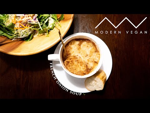 French Onion Soup - VEGAN - Easy Cheesy!