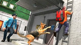 Police dog prison escape survival simulator- Android game play. screenshot 3