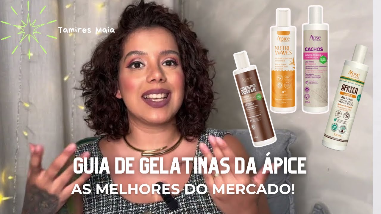 GUIA DE GELATINAS DA ÁPICE - por Tamires Maia