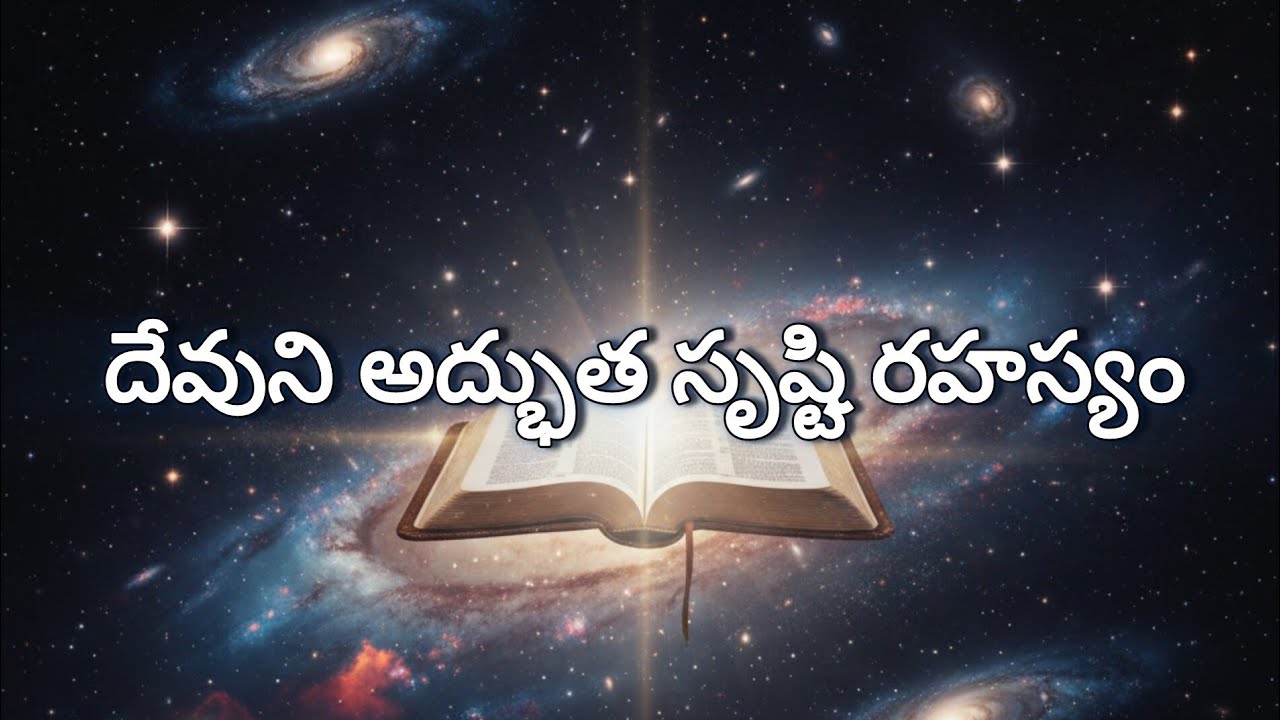 దేవుని అద్భుత సృష్టి రహస్యం | The Mystery of God’s Wonderful Creation ...