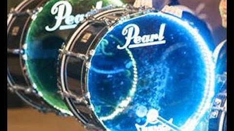 Galaxy Drum Lights   Galaxy Comet   Illustrating Creation in Church Concert