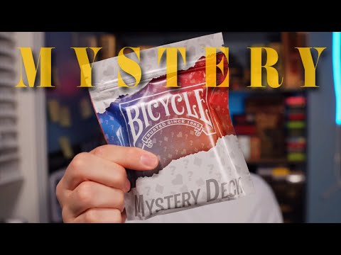 Unboxing Mystery Decks Of Playing Cards Rare Find
