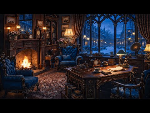 Winter Victorian Study Room By Fireplace Dark Academia Piano Violin Music For Reading Deep Focus Winter Victorian Study Room By Fireplace Dark Academia Piano Violin Music For Reading Deep Focus