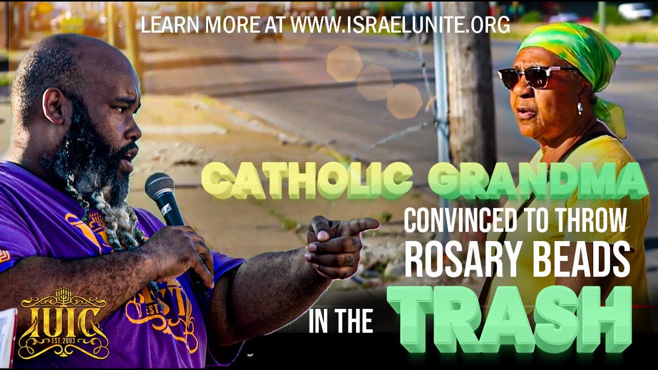 Catholic Grandma Convinced To Throw Rosary Beads In The Trash
