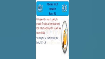 MOKSH TUTORIALS | MATH | KVS | NCERT | CLASS 10 | PROBABILITY | EXERCISE 15.1 | BY SANJU JANGRA SIR