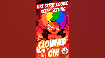 Fire Spirit Cookie Is The Most CLOWNED ON Legendary! #Shorts #CookieRun #FireSpiritCookie #CRK #CROB