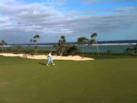 Golfing on Fiji