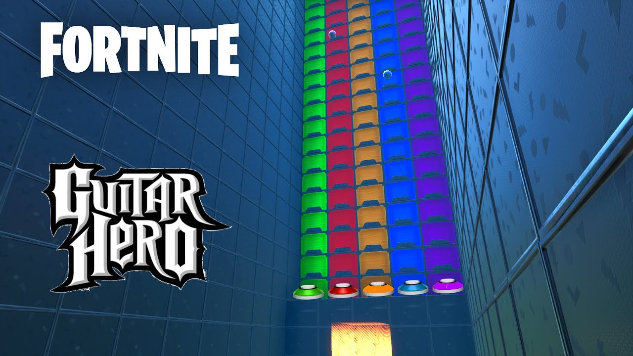 Guitar Hero in Fortnite Creative [201804992786] YouTube