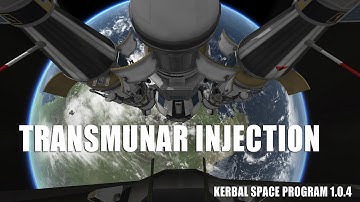 Transmunar Injection - Kerbal Space Program Primitive Orbital Station 2