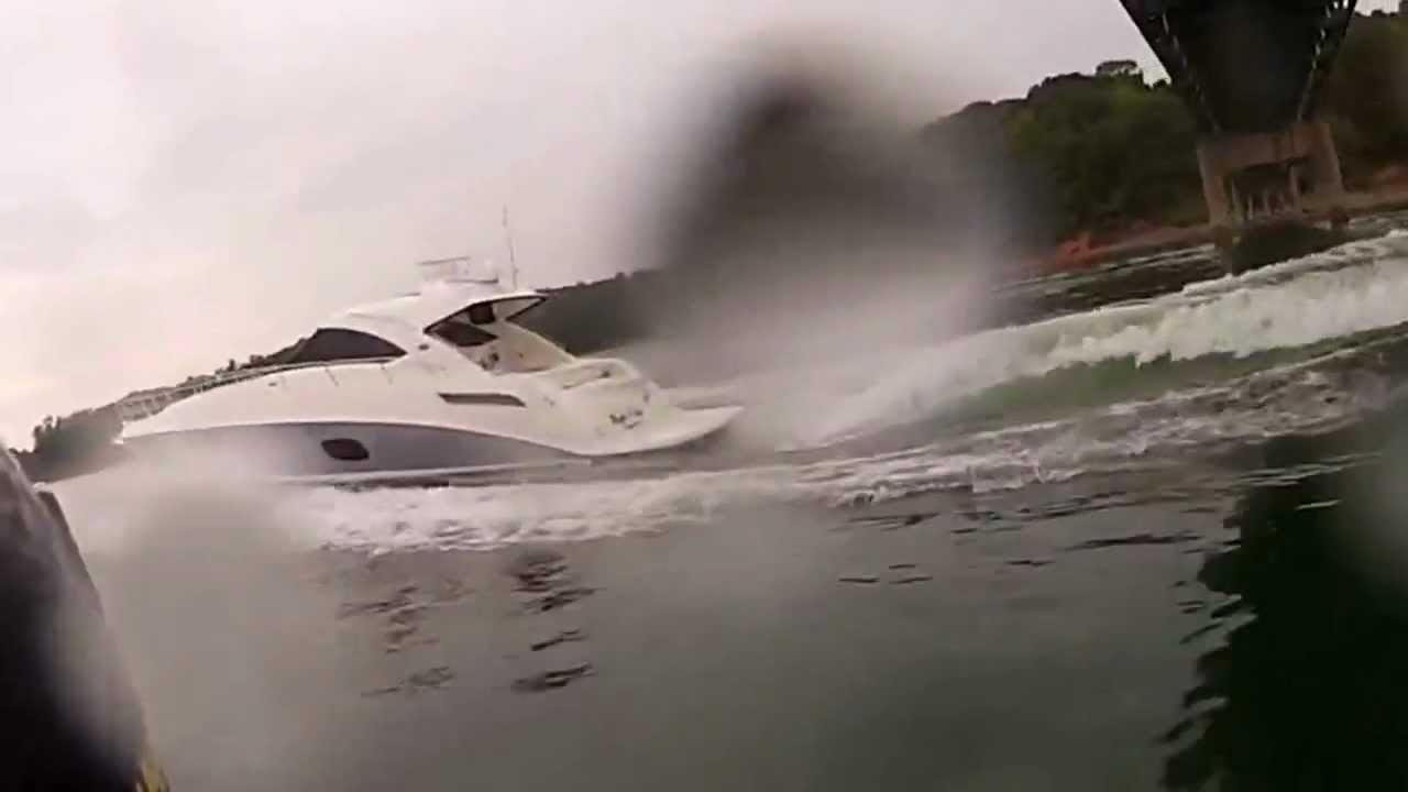 Jet Ski Jumping Lake lanier HD GoPro YouTube
