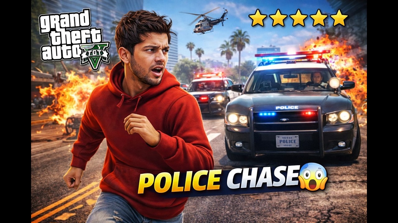 GTA 5 High Speed police Chase Mission - YouTube