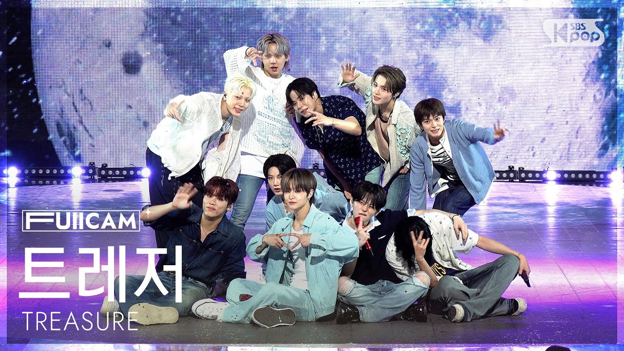 [안방1열 풀캠4K] 트레저 'PARADISE' (TREASURE FullCam) @SBS Inkigayo 250907