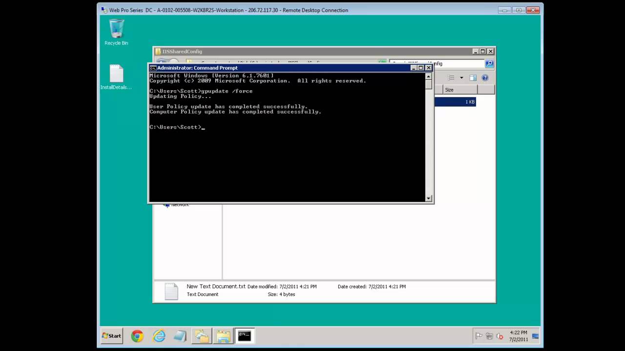 DFS-R for Web Server Replication-Week 27 - YouTube