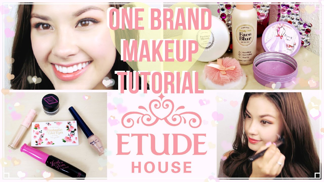Etude House One Brand Korean Makeup Tutorial Plus Mini Reviews