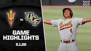 Arizona State vs. UCF Highlights (5.1.26) | 2026 Big 12 Baseball