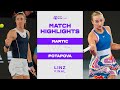 Petra Martic vs. Anastasia Potapova | 2023 Linz Final | WTA Match Highlights
