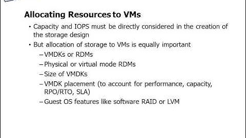 Defining VM Attributes
