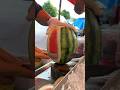 Must-Try $1 Watermelon in Thailand - Watermelon Cutting Skills