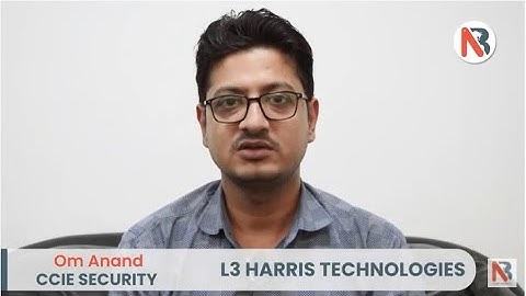 I Am Grateful to NB for Shaping Up My Career In Networking- Om Anand after his placement in L3Harris