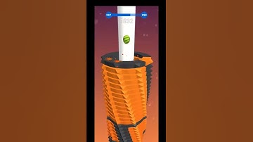 Stack Ball Level 297 Walkthrough #shorts