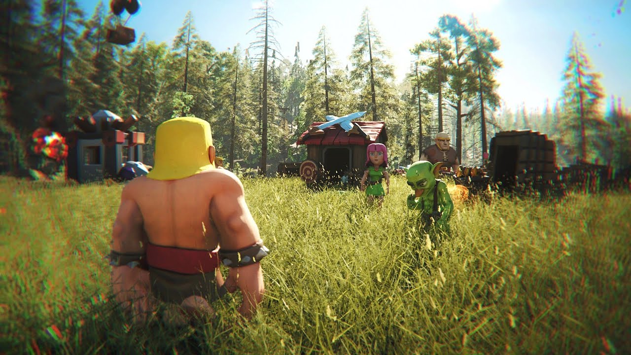 Clash of Clans But Open World