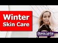 Winter Skin Care Routine. Facial massage to restore skin during the cold season