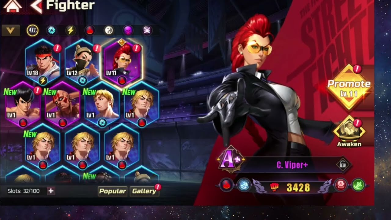 Street Fighter Duel making progression