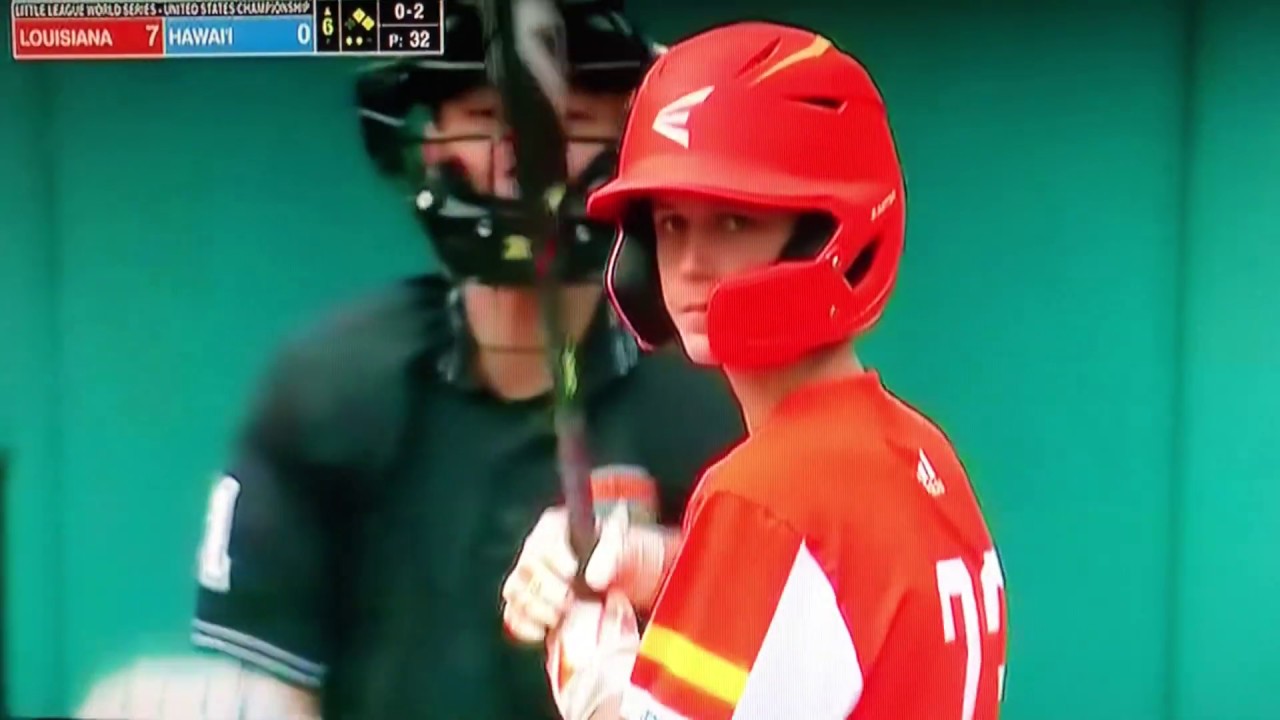 Marshall Louque 2 Run Triple - 2019 LLWS - United Stats Championship - Louisiana vs Hawai'i