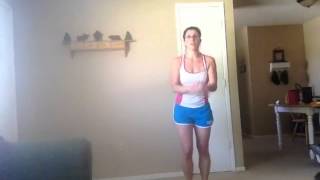 Slow motion Toe touches!