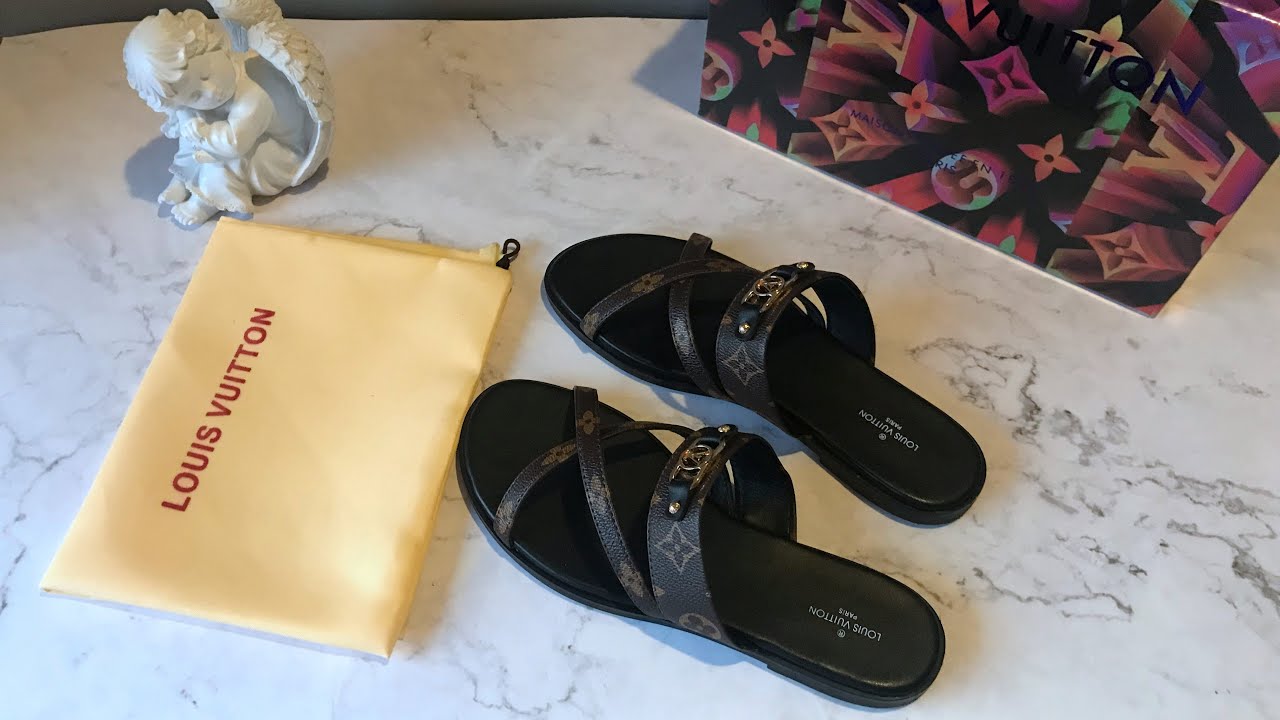 Louis Vuitton Lock It Flat Mule Unboxing and Shoe Review 