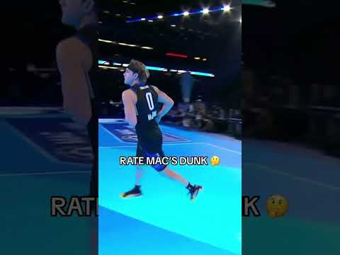 WHAT WOULD YOU GIVE MAC MCCLUNG'S DUNK? 👀🔥