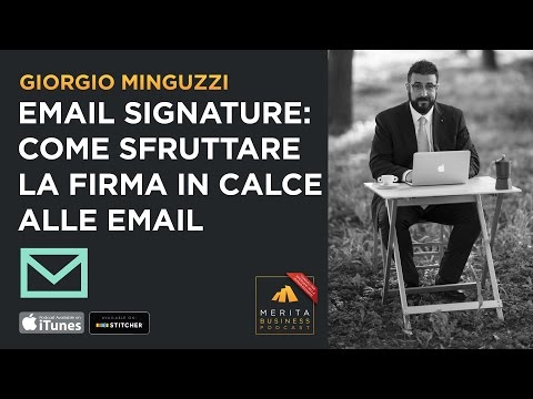 Email signature: come sfruttare veramente la firma in calce alle email - #AskMERITA