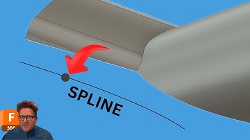 How To Split Up Splines Into Segments (Fusion 360 Spline - Break)