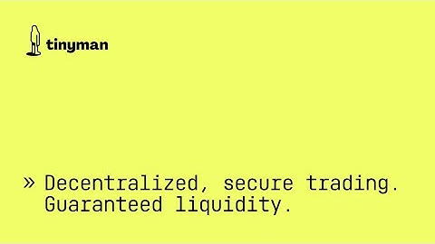 HOW TO CONNECT ALGOSIGNER AND SWAP ON TINYMAN DEX