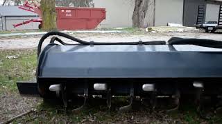 84 roto tiller by quick attach