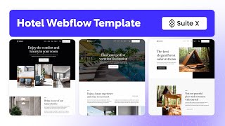 Hotel Website Template | Suite X - BRIX Templates
