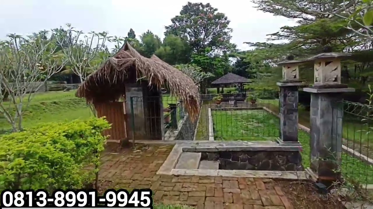 (SOLD OUT) DI JUAL VILLA MURAH SUMBER AIR MELIMPAH & TERDAPAT LANDASAN HELIPAD