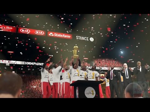 NBA 2K16 Toronto Raptors Championship Celebration