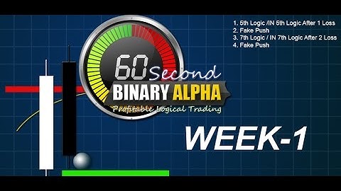 60 second Binary Options Trading $45 to $1000 a month : 1st Week Update