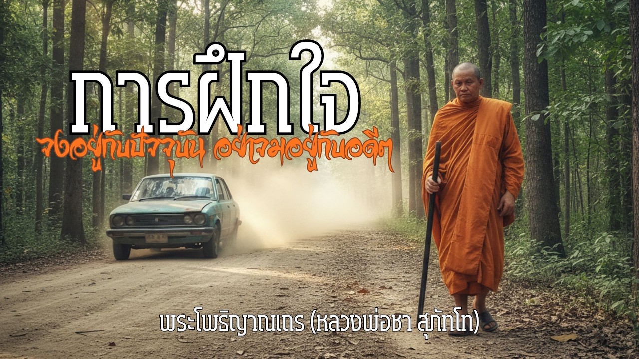 การฝึกใจ จงอยู่กับปัจจุบัน อย่าจมอยู่กับอดีต