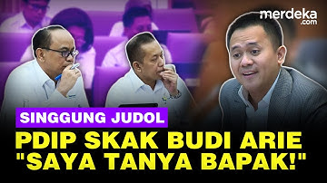 [FULL] Mufti PDIP Semprot Menteri Budi Arie Singgung Judol dan Pinjol: Saya Tanya Bapak!
