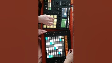 Collaboration of Ableton Push and Maschine - Practice VIII.I #maschinemk3 #electronicmusic