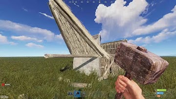 Rust Trick 01: Triangle Roof Chute Seal via Full Height Foundation