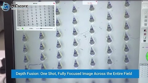 Focus Stacking (EDF) for Electronics Inspection | How Extended Depth of Field Works
