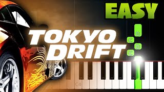 Teriyaki Boyz - Tokyo Drift - EASY Piano Tutorial
