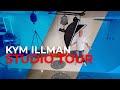 An exclusive tour of Kym Illman's studio