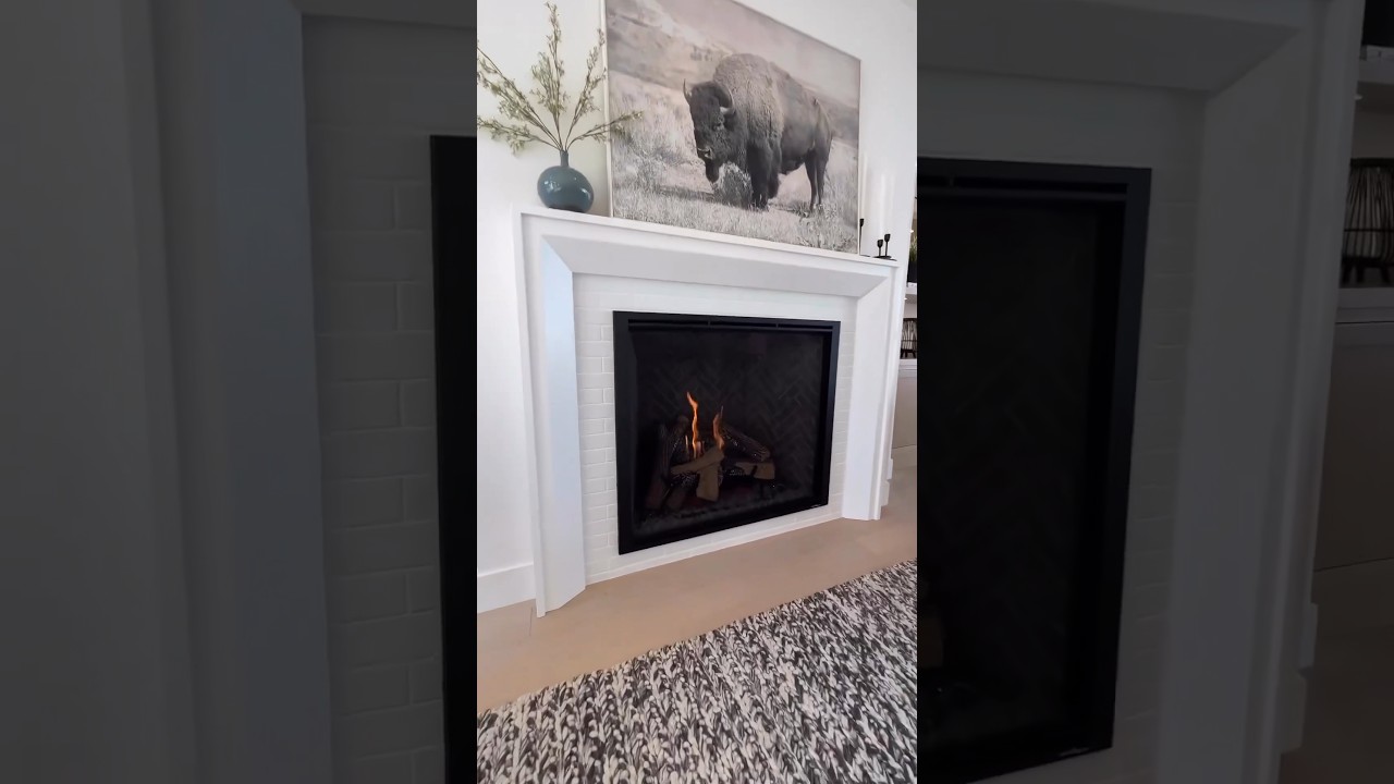 Fireplace Inspiration l Heat & Glo True Gas Fireplace from Trickle Creek Designer Home