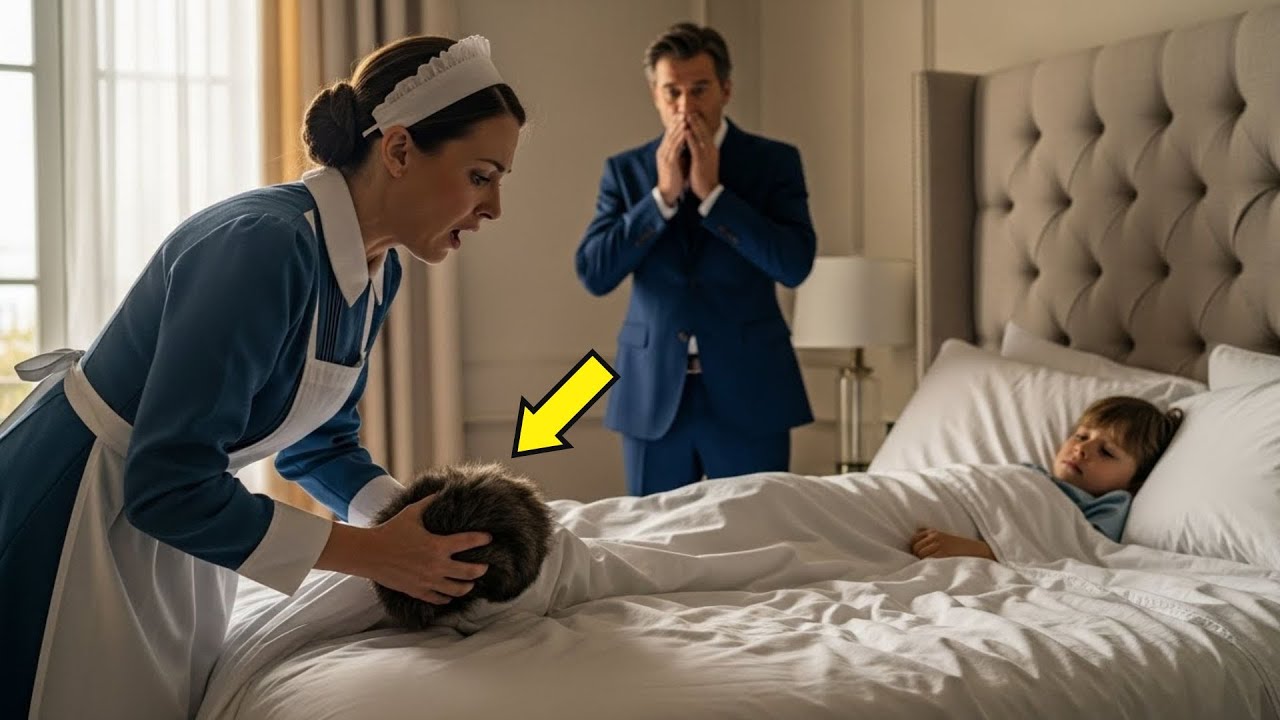 SYN MILIONERA NIE POPRAWIAŁ SIĘ… DOPÓKI SPRZĄTACZKA NIE ZNALAZŁA UKRYTEGO PRZEDMIOTU POD KOŁDRĄ**