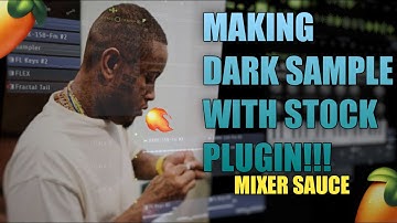 How to Make DARK Sample With STOCK PLUGINS (Southside , Pyrex Whippa) | Fl Studio 20 Tutorial