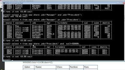 08 SQL : Where Clause and performing Calculation